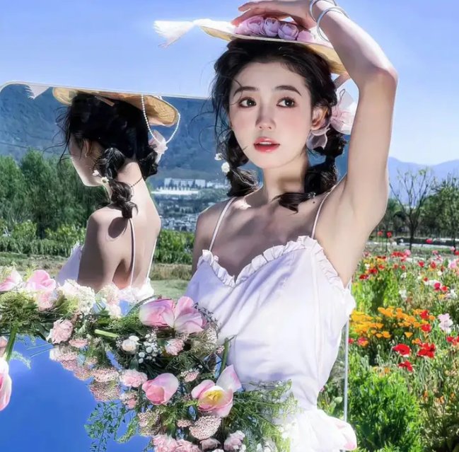 彩绘门